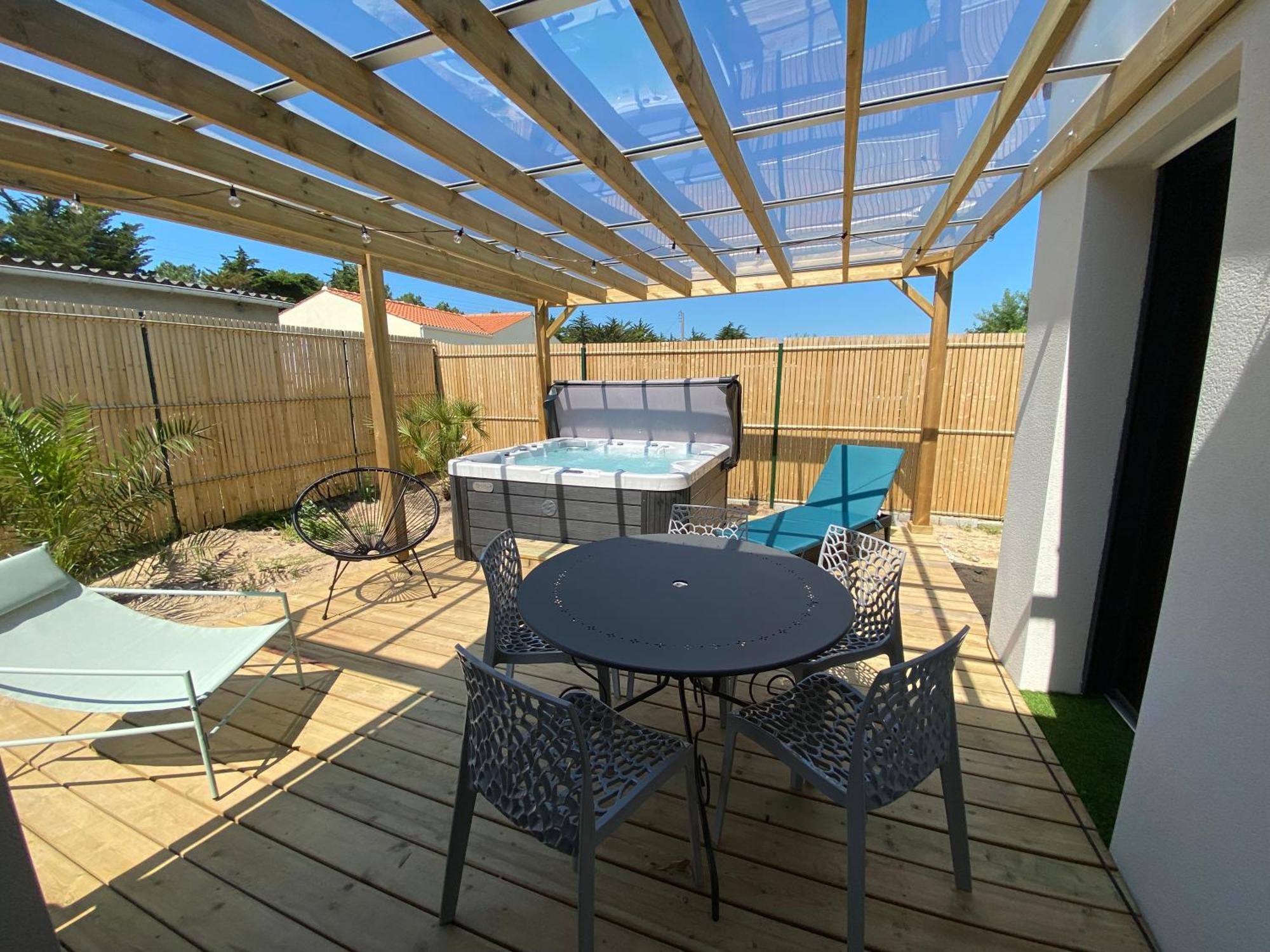 Apb Spa Locations Avec Jacuzzi Privatif Saint-Jean-de-Monts Esterno foto